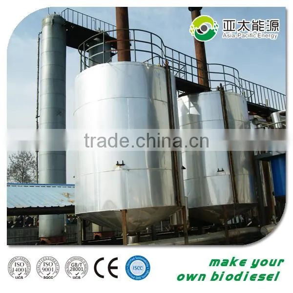5-100TPD Used Cooking Oil/waste Vegetable Oil/palm Oil to Make Biodiesel Equipment, High Oil Yield Biodiesel Plant, photo-2
