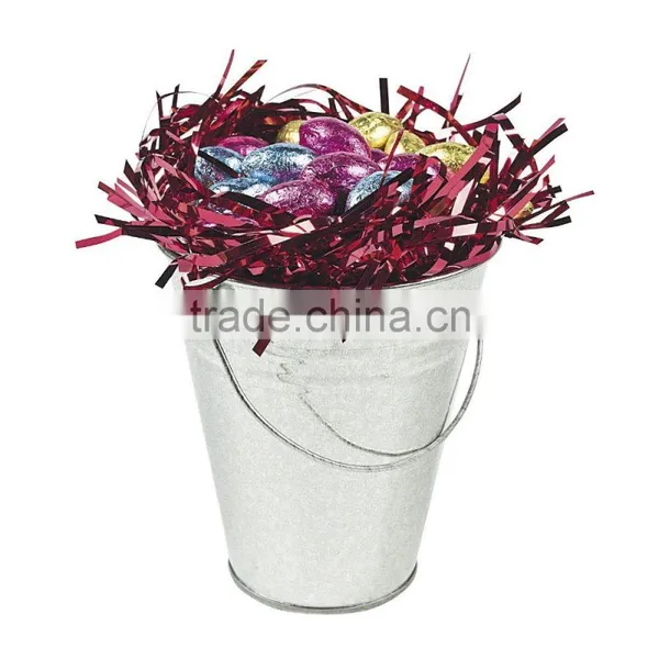 Toys Large Galvanized Buckets Great Buckets for Planters or Unique Goody Baskets photo-4