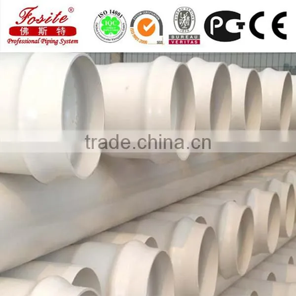 High Quality Large Diameter Plastic PE PVC PPR Pipe on Sale photo-5