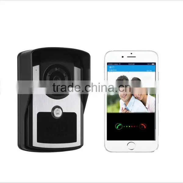 Smart Waterproof HD WiFi Wireless Intercom Doorbell, IP55 Visual Home Security Wireless Doorbell For Wholesale photo-2