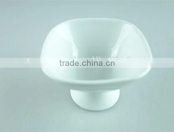 Wholesale White Ceramic Ice-cream Cup for Dessert Use With Cheap Price photo-2