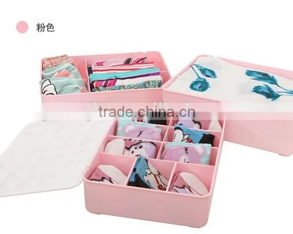 Colorful 3 In 1 With Covered Underware Storage Box photo-3