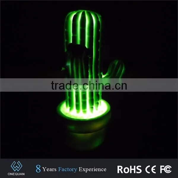 Cactus Night Lamp Promotion Lighting Hotel Bedside Light Black photo-6