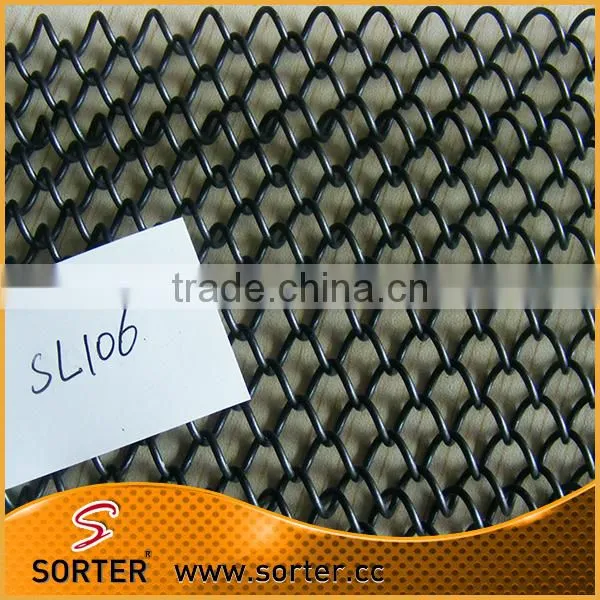 New Design Hanging Aluminum Metal Woven Mesh Metal Curtain photo-2