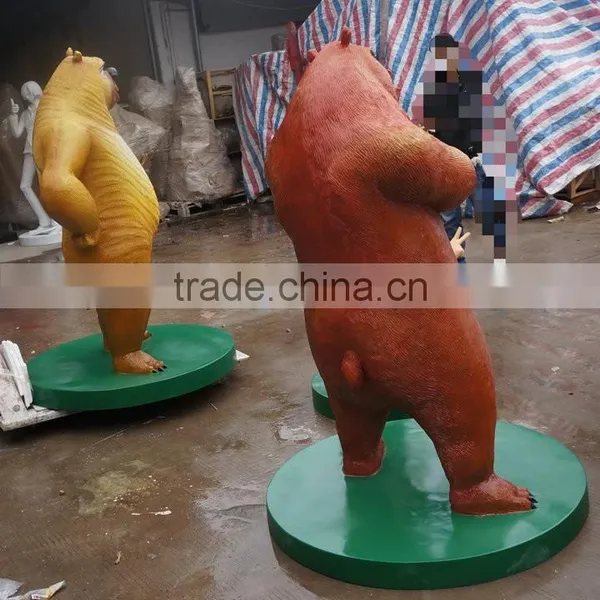 Fiberglass Movie Bears Cartoon Statue photo-5