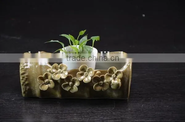 Factory Ceramic Handmade Flower Pot for Garden Plant Decoration photo-2