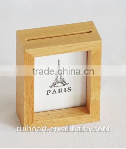 Beech Wood Picture Frame Wooden Photo Frame photo-4