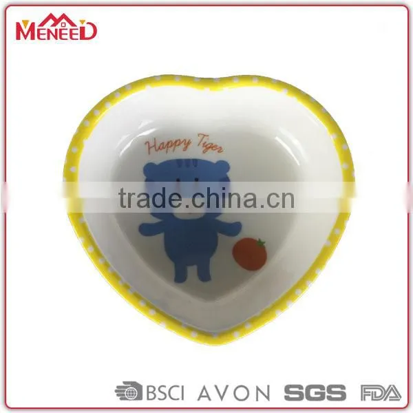 round biodegradable tableware, environmental friendly bowl