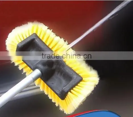 Multi-angle Car Wash Brush, Water Flow Through Car Window Brush photo-2