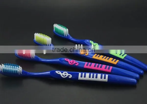 Music Design Fashionable Appearance Gentle Cleaning Chinese Bulk Manufacture Wholesale Toothbrush photo-2