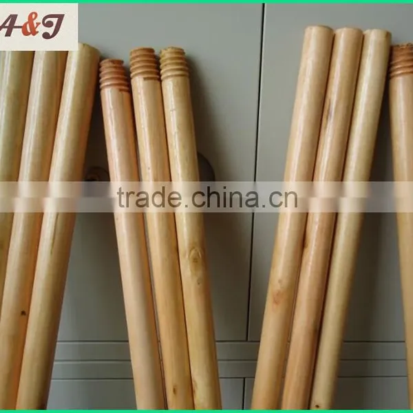 2 Times Varnishing Eucalyptus Mop Wood Handle, Broom Wooden Stick photo-3