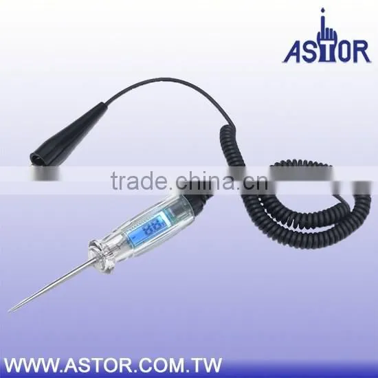Digital Display LED Automotive Circuit Tester