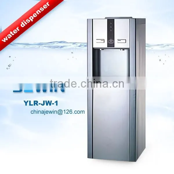 COMPRESSOR COOLING VERTICAL FLOOR STANDING HOT AND COLD WATER DISPENSER, CE / CB WATER DISPENSER WITH STORAGE CABINET OR FREEZER photo-2