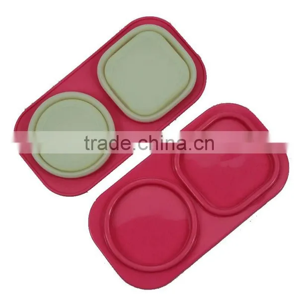 Silicone Food Warmer Lunch Box Keeping Warm Food Box for School photo-3