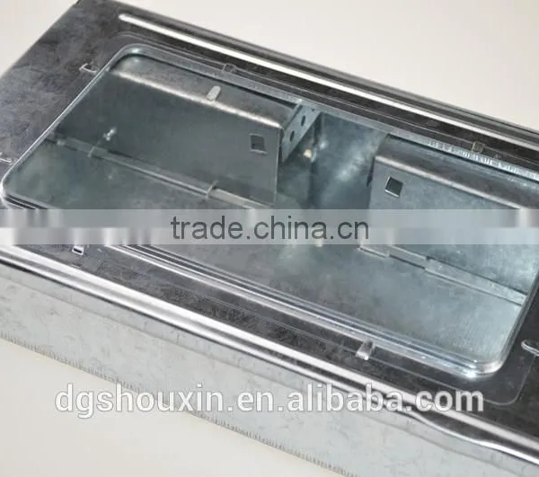 Multi Catch Metal Steel Humane Corner Tin Cat Clear Lid Mouse Trap SX-5003CL photo-4