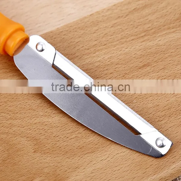 Fruit and Vegetables PP Handle Stainless Steel Blade Multifunctional Peeler Set photo-5