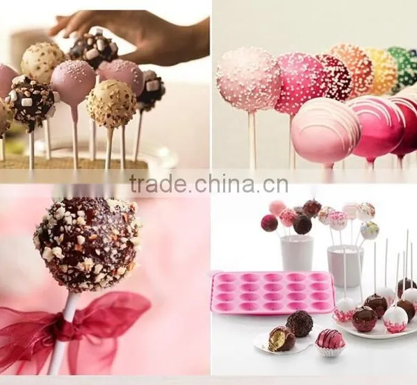 Lollipop Silicone Fondant Mold 20 Holes Chocolate Mold photo-5