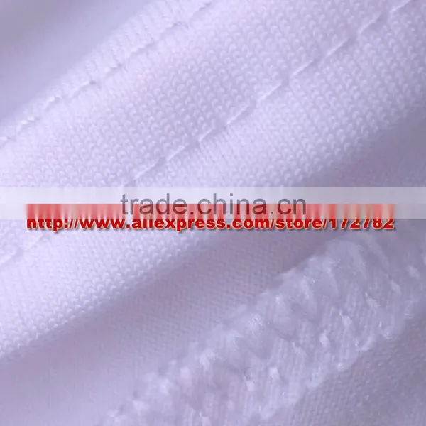 100 PCS Stretch Elastic Universal White Spande Wedding Chair Covers for Weddings Party Banquet Hotel Lycra Polyester Fabric photo-4