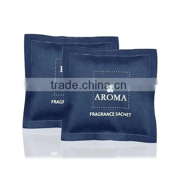 Wholesale Hanging Car Air Freshener Fragrance Sachet Bags, Satin Scented Aroma Fragrance Sachet photo-3