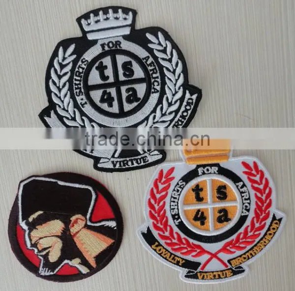 Direct Factory High Quality Embroidery Patches With Iron-on Back photo-3