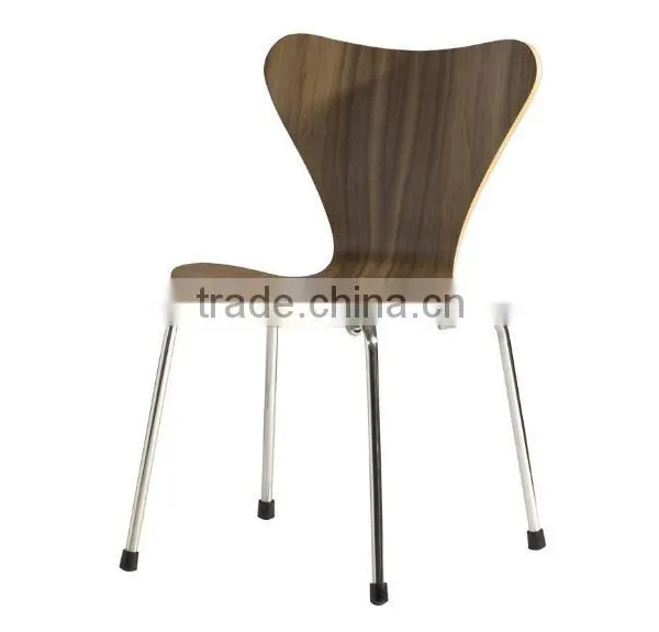Multi-function Popular Plywood Dining Chairs Meeting Chair Butterfly Chair photo-2