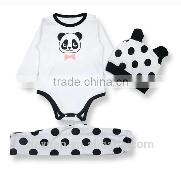 Anti-shrink Promotion Peruvian Animal Printed Wholesale Price Baby Boy Baby Long-sleeve Romper Set photo-4