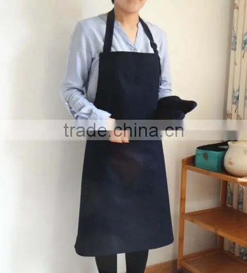 Popular Top Quality Logo Printed Kitchen Cooking Leather Apron photo-4
