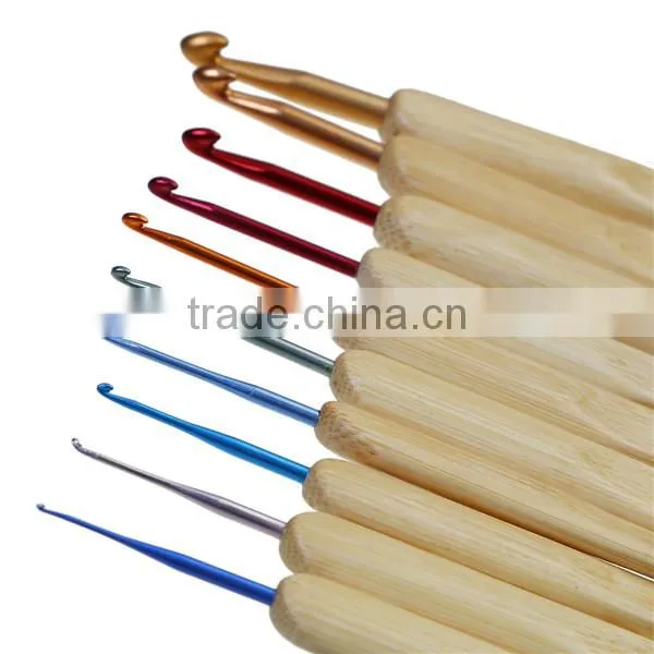High Quality At Random 3mm 13cm Aluminum Crochet Hooks photo-2