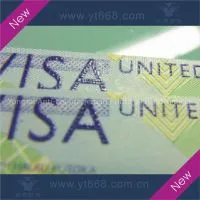 Intaglio Printing Sticker