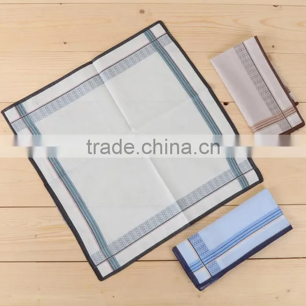 Hot Sale Wholesale Good Quality 100% Cotton Classic Mens Handkerchief photo-5