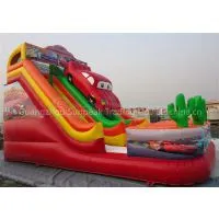 SL-1407 Fun Cars Inflatable Slip And Slide photo-3