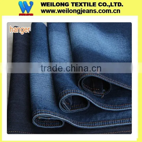 Fabric Lycra $1 Yard Fabric Denim Jeans Manufacturers B2525-0 Dark Blue 9.8oz