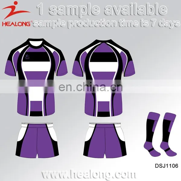 Healong Dye Sublimated Digital Printing High Top Rugby Boots photo-5