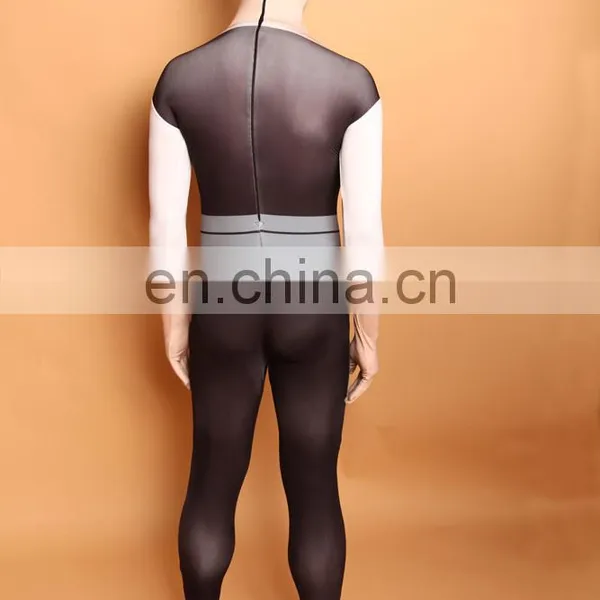Unisex Lycra Full Body Transparent Breathable Party Cosplay Zentai Costume photo-2