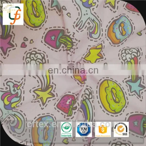Lowest Price Custom Digital Printing Cotton Lycra Knit Fabric for Baby photo-2