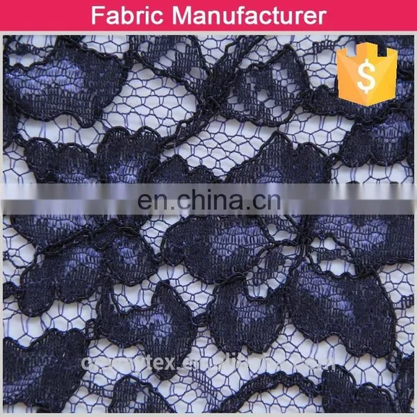 Eyelash Hot Sale Lavender Lace Fabric,High Quality Lavender Lace Fabric,100% Polyester Lace for Ladies' Lavender Lace Fabric photo-2