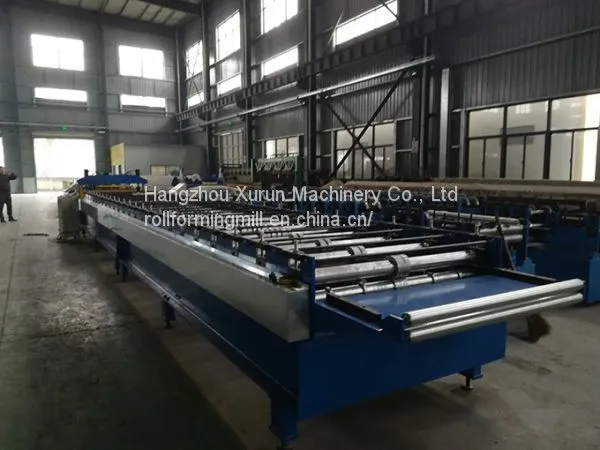 Roll Forming Machine IBR Roof Panel Trapezoidal Roofing Sheet Roll Forming Line Metal Profile Machines photo-2