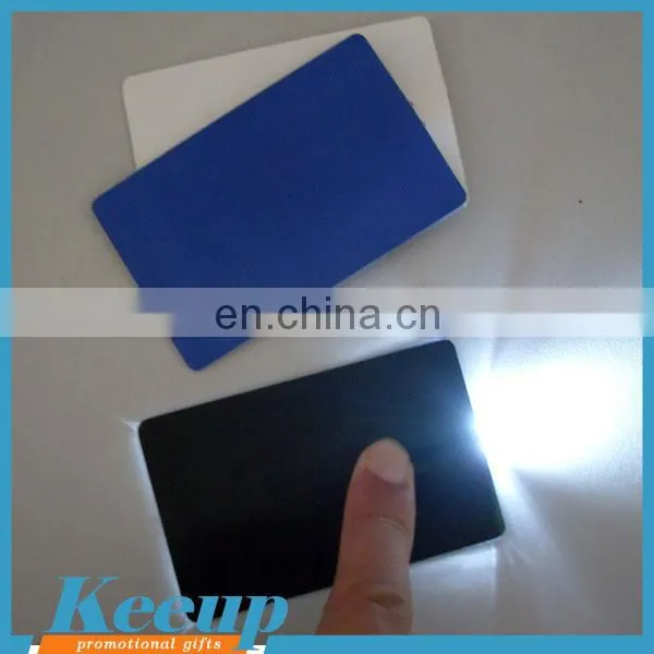 Hottest Advertising Products Credit Card Style 2 LED Light/bulk ABS Mini Flashlight With Logo Print photo-6