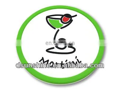 Hot Sale OEM-factory Embossed / Debossed 3D Soft PVC Coaster photo-6