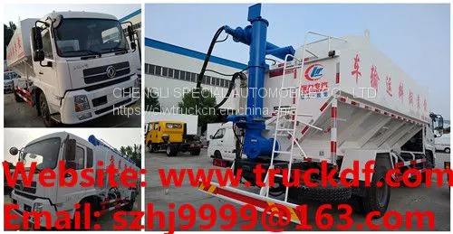Cheapest Price 2018s Best Seller-Euro 5 Dongfeng Tianjin 10tons Poultry Feed Transported Truck for Sale photo-4