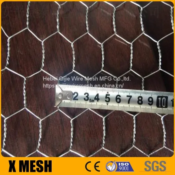 Small Hole 1/4 Inch Galvanized Hexagonal Chicken Wire Mesh photo-1