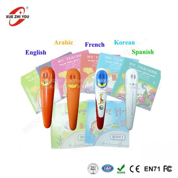OEM Factory Educational Magic Read Pen English Cheap Kids Talking Pen Book photo-3