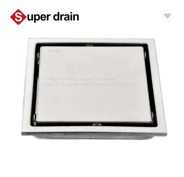 All Sizes Available Customization Popular Bathroom Stainless Steel Square Long Triangle Rectangle Round Shower Floor Drain