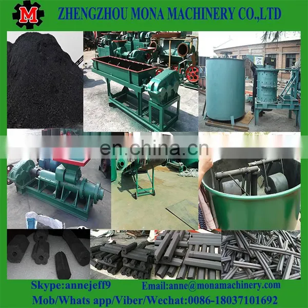 Sliver Charcoal Powder Extruding Machine/ Square Shape Coal Extruding Machine/silver Square Charcoal Production Line photo-5