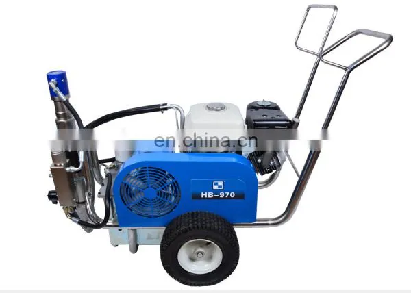 HB970 Gasoline Airless Paint Sprayer Machine Hydraulic Pump 2018 New photo-4