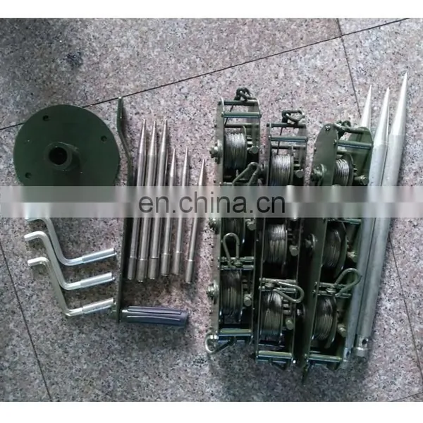 Multifunctional Telescopic Aluminum Lifting Tower Stand for Hanging Light photo-7