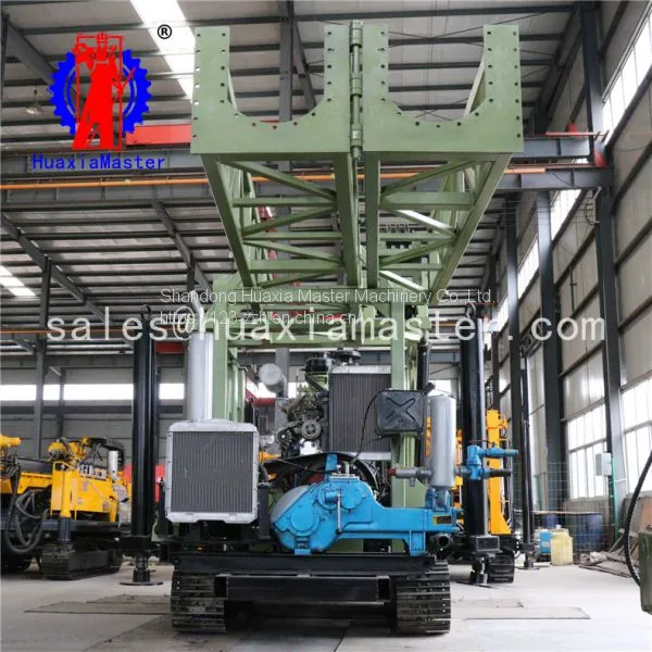 XYD-44A Crawler Hydraulic Core Drilling Rig photo-5