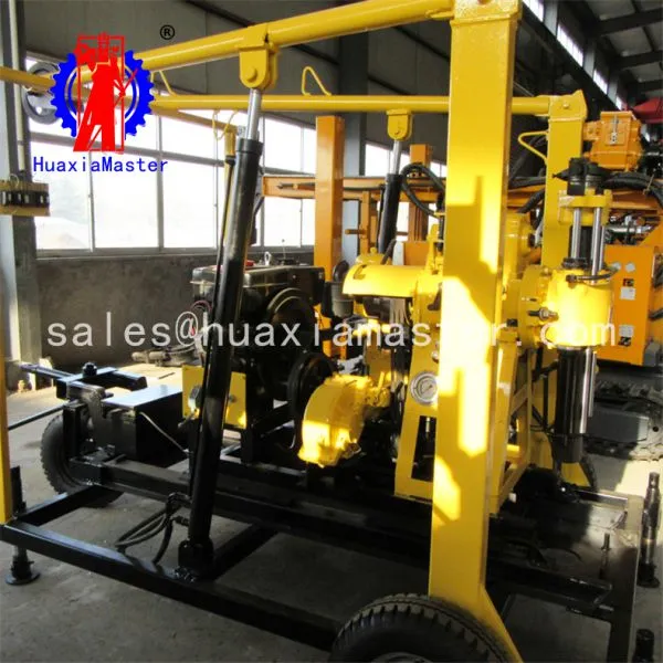 Supply XYX-130 Wheeled Hydraulic Water Well Drilling Rig/Small Well Drill/Exploration Rig Quality is Stable photo-4