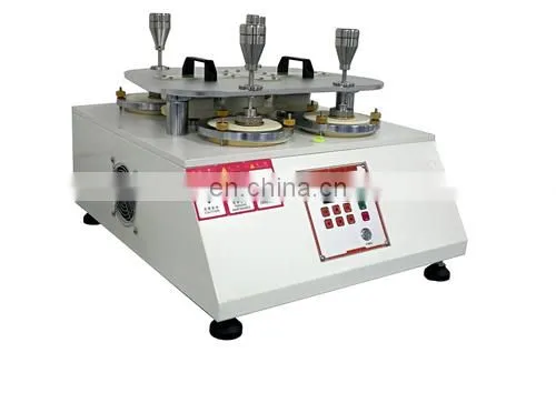 Good Quality Martindale Abrasion Testing Machine For Fabric Textile With 4 Heads From China Manufacture photo-3