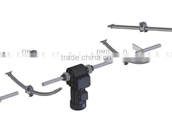 Greenhouse Rack & Pinion Ventilation System